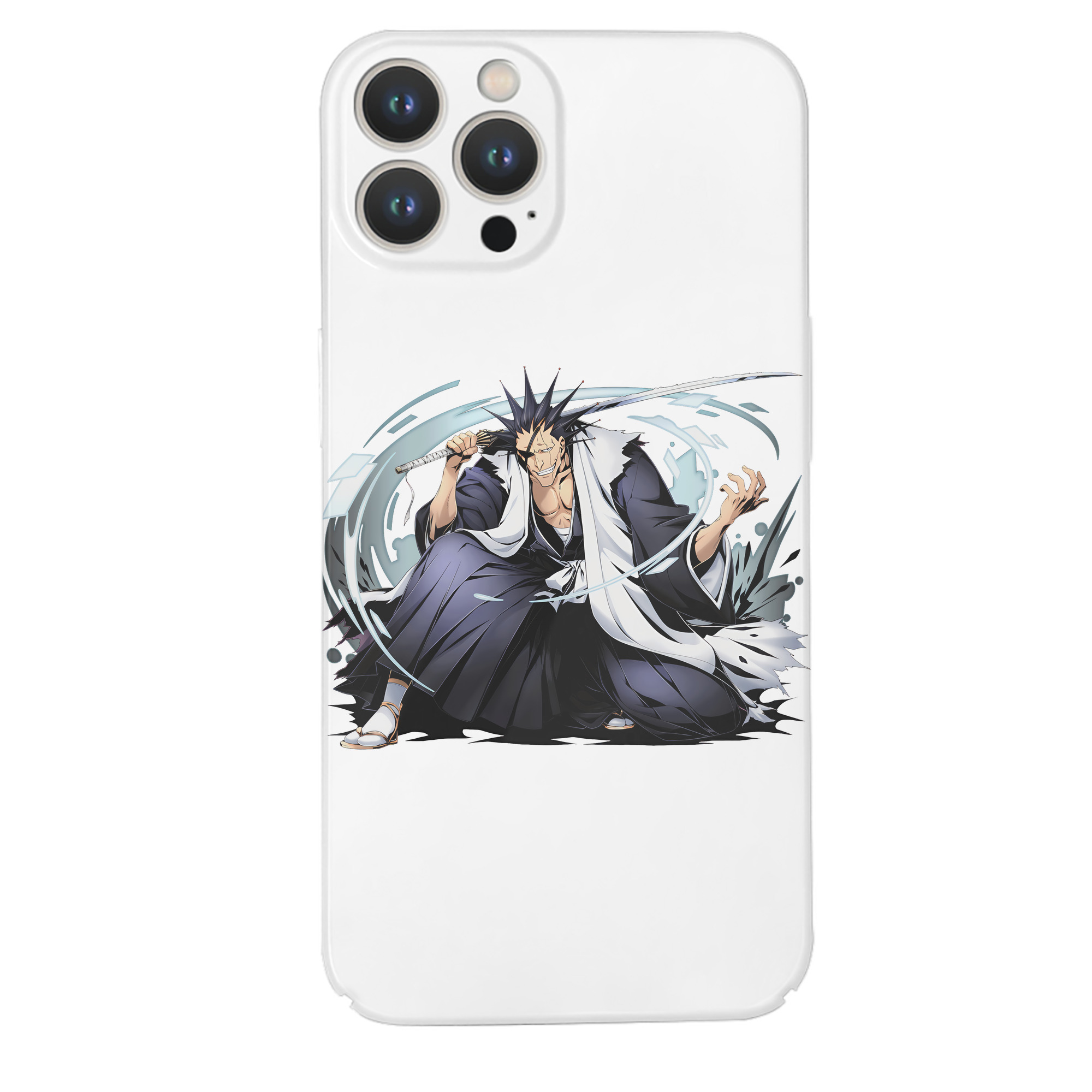 （画像用） ブリーチ ざらき けんぱち BLEACH Zaraki Kenpachi 【iPhone 14シリーズ対応】ハードケース
